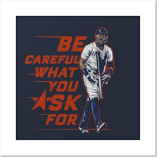 Carlos Correa Be Careful Posters and Art